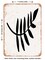 DECORATIVE METAL SIGN - Laurel Doodle Solid - Vintage Rusty Look